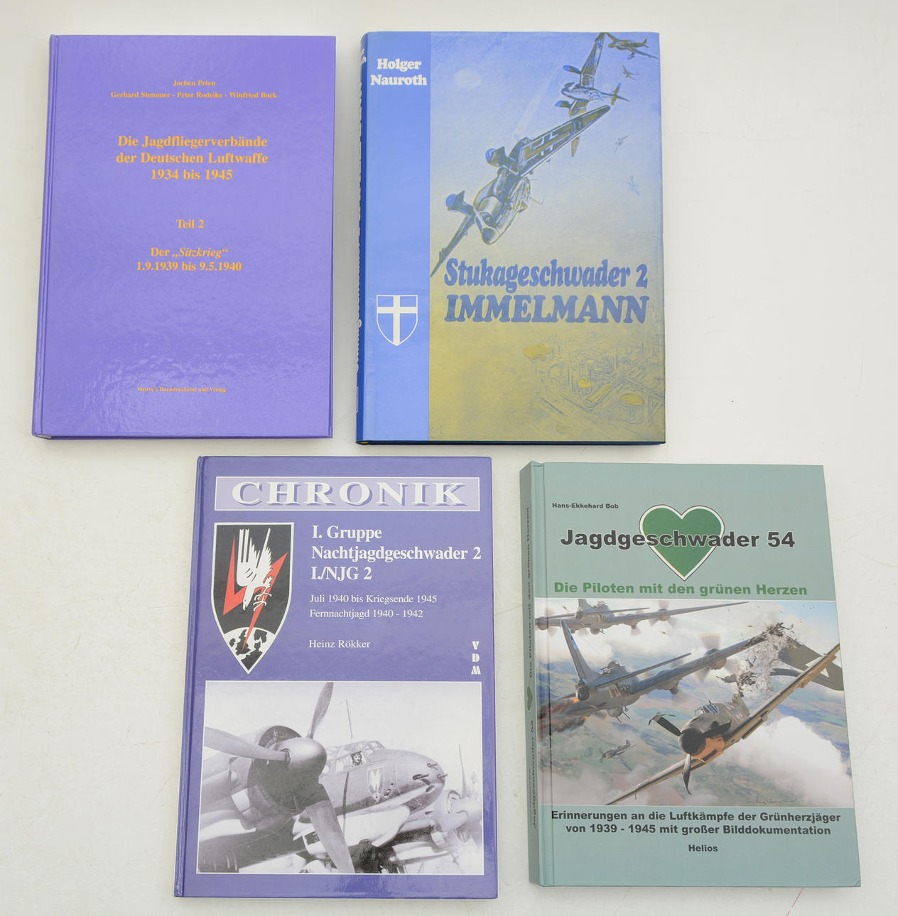 Luftwaffe, historia. Símbolos, etc. 4 volúmenes.