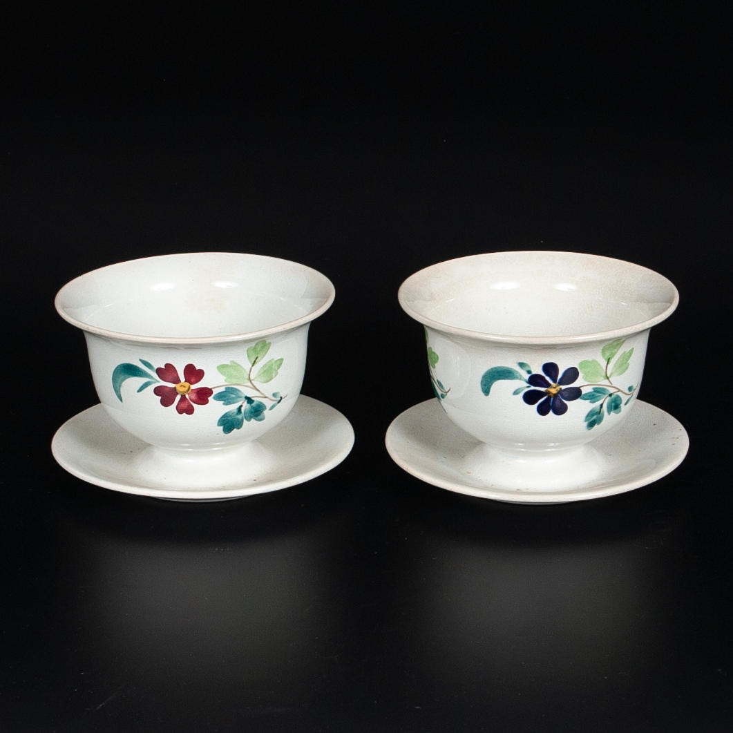 SKÅLAR RÖRSTRAND. 2 st, 1930-tal.