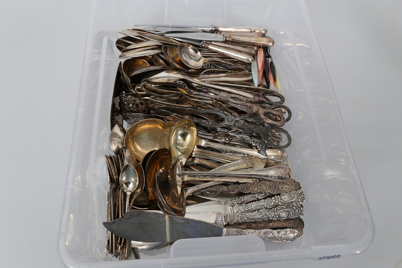 BESTICK, nysilver, 1900-tal.