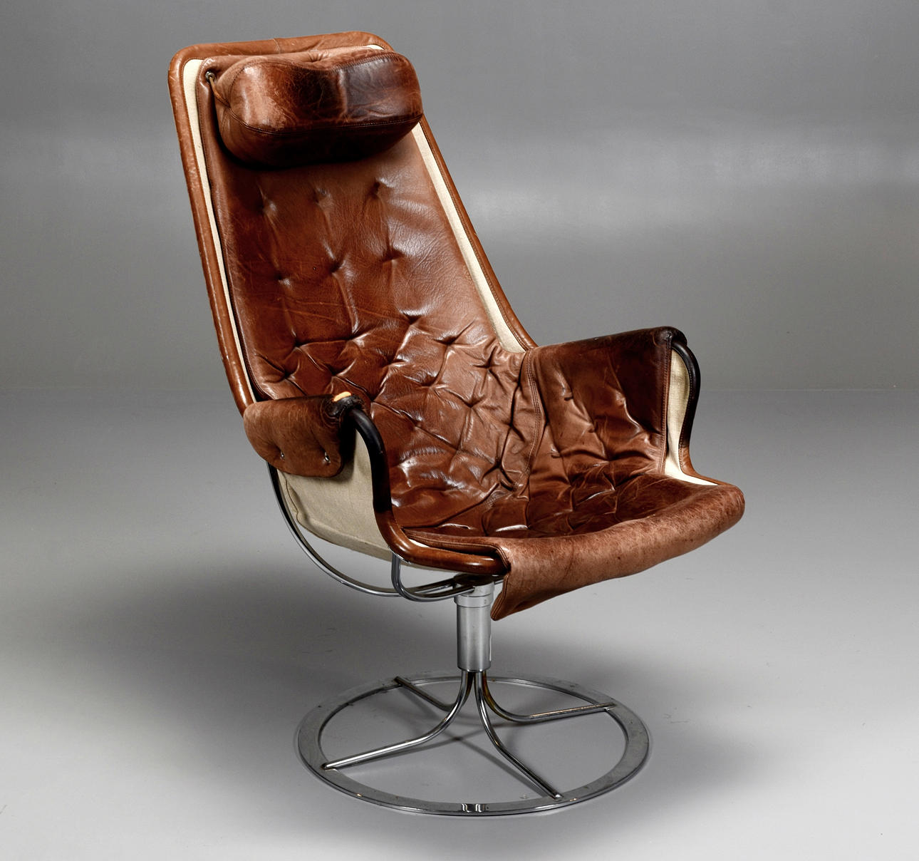 BRUNO MATHSSON. Fåtölj "Jetson" Dux 1960-tal.