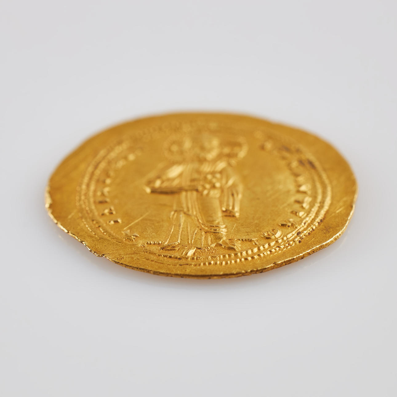 GOLD COIN, Theodora, Byzantine Empress 1055-1056, Histamenon