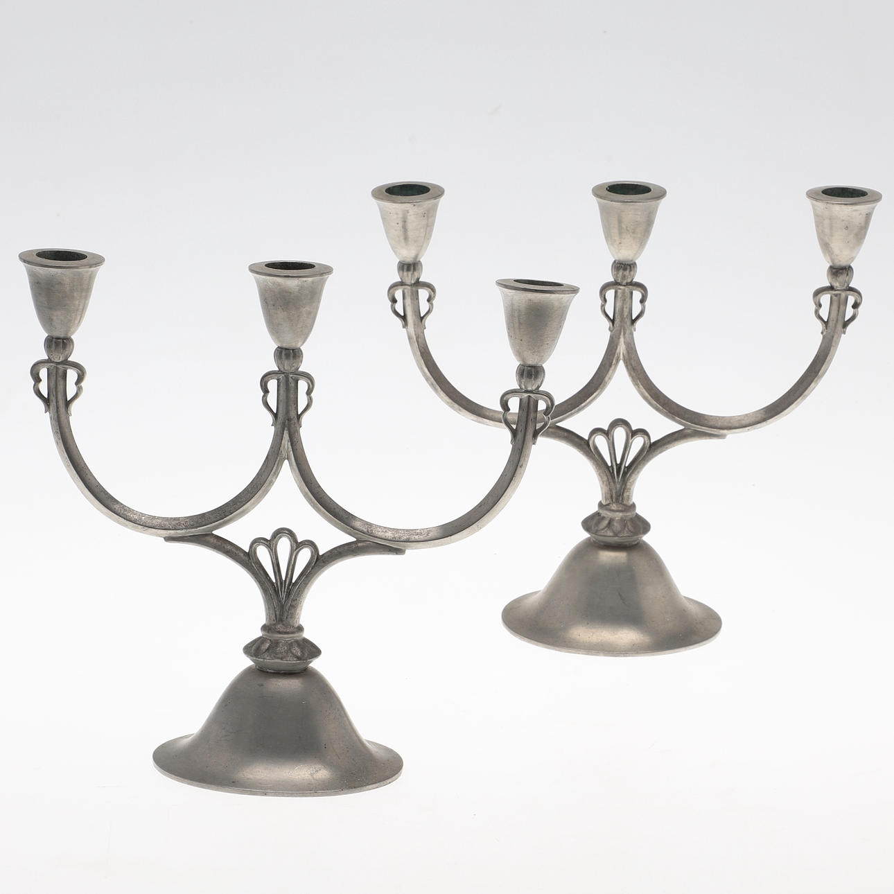 Candelabre, et par tin, Just Andersen.