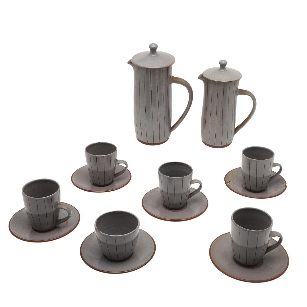 EN JOHN SOLLY KERAMIKKAFFESATS.