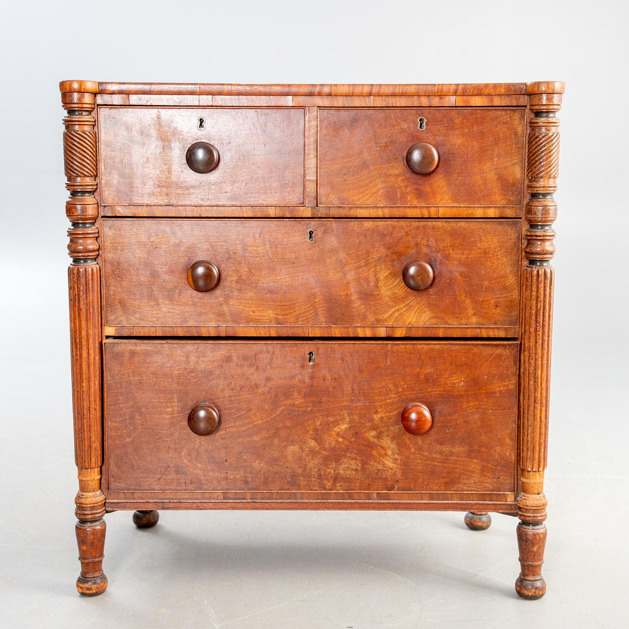 Säulenkommode, Ende 19. Jh.