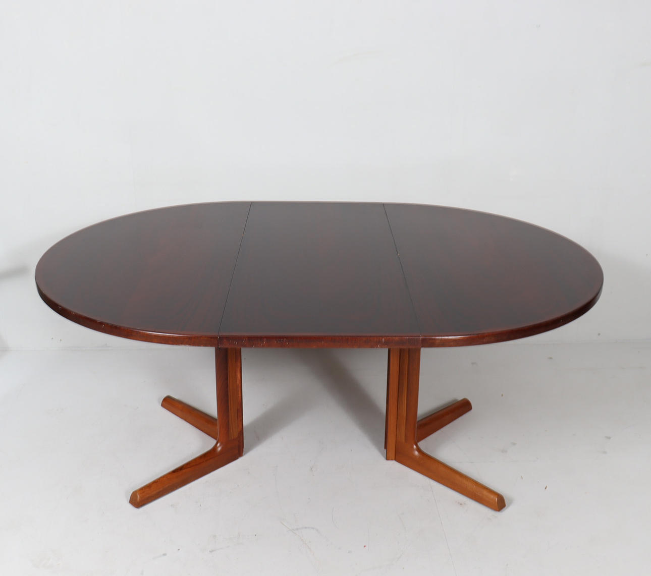 Teak Dining Table/Expandable Dining Table by Gudme Møbelfabrik, Denmark, 1960s.