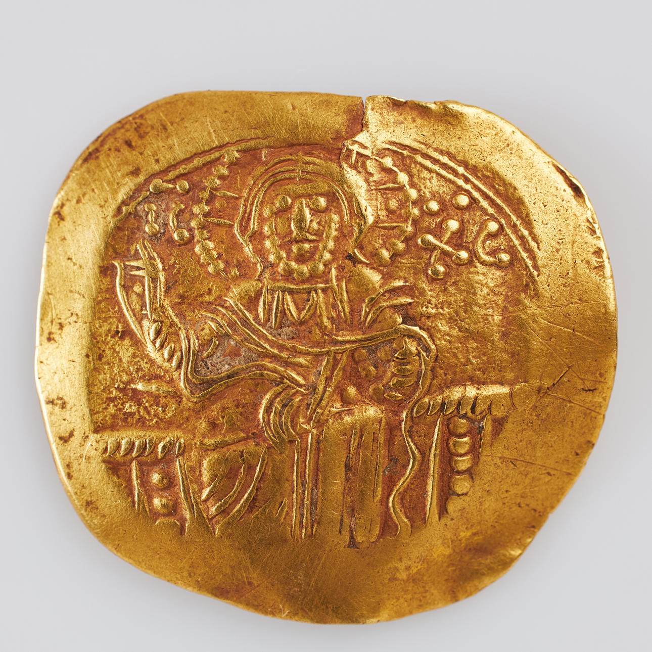 GOLD COIN, John III Doukas Vatatzes, monarch of the Empire