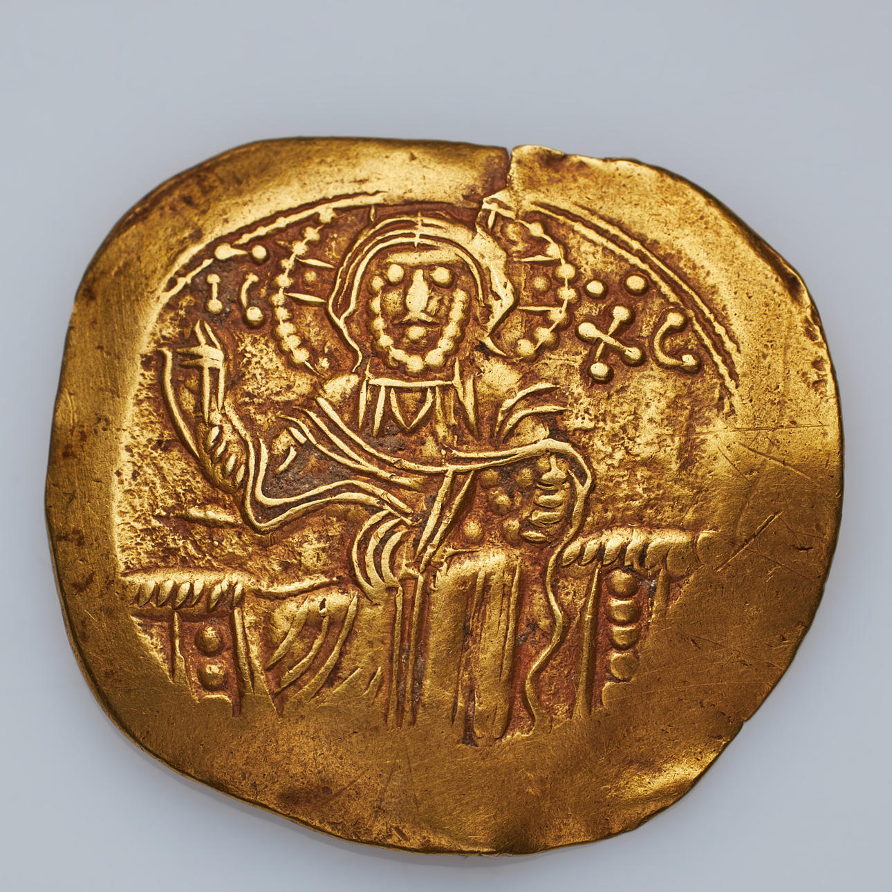 GOLD COIN, John III Doukas Vatatzes, monarch of the Empire