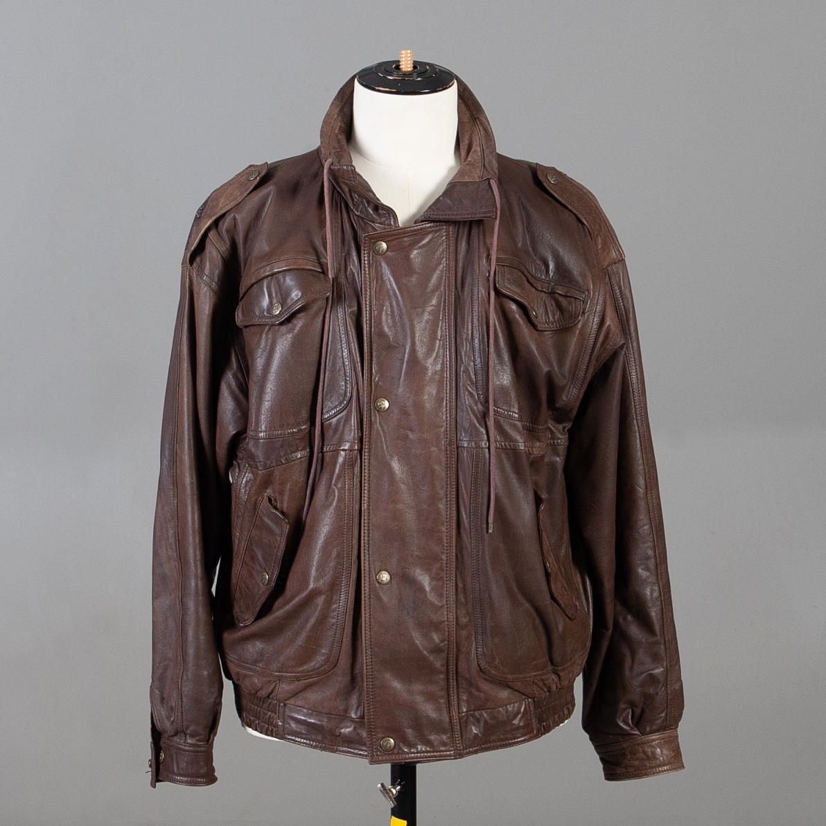 LEDERJACKE Herren „Belmondo“, Größe 50.