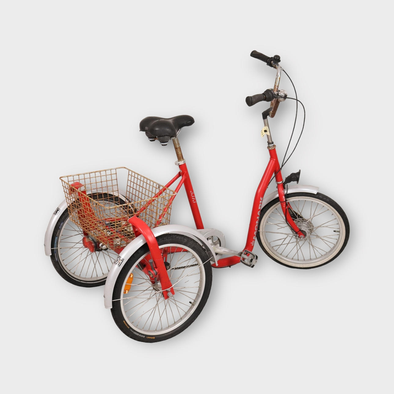 CYKEL, "Monark" trehjuling, 1900-tal.