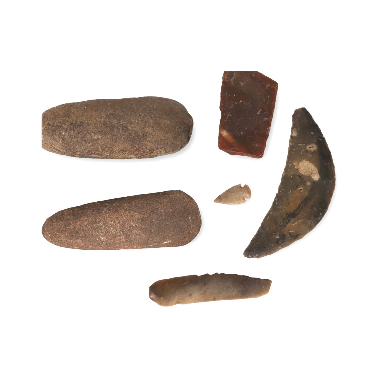 REDSKAP, 4-st, stenålder, flintasten.