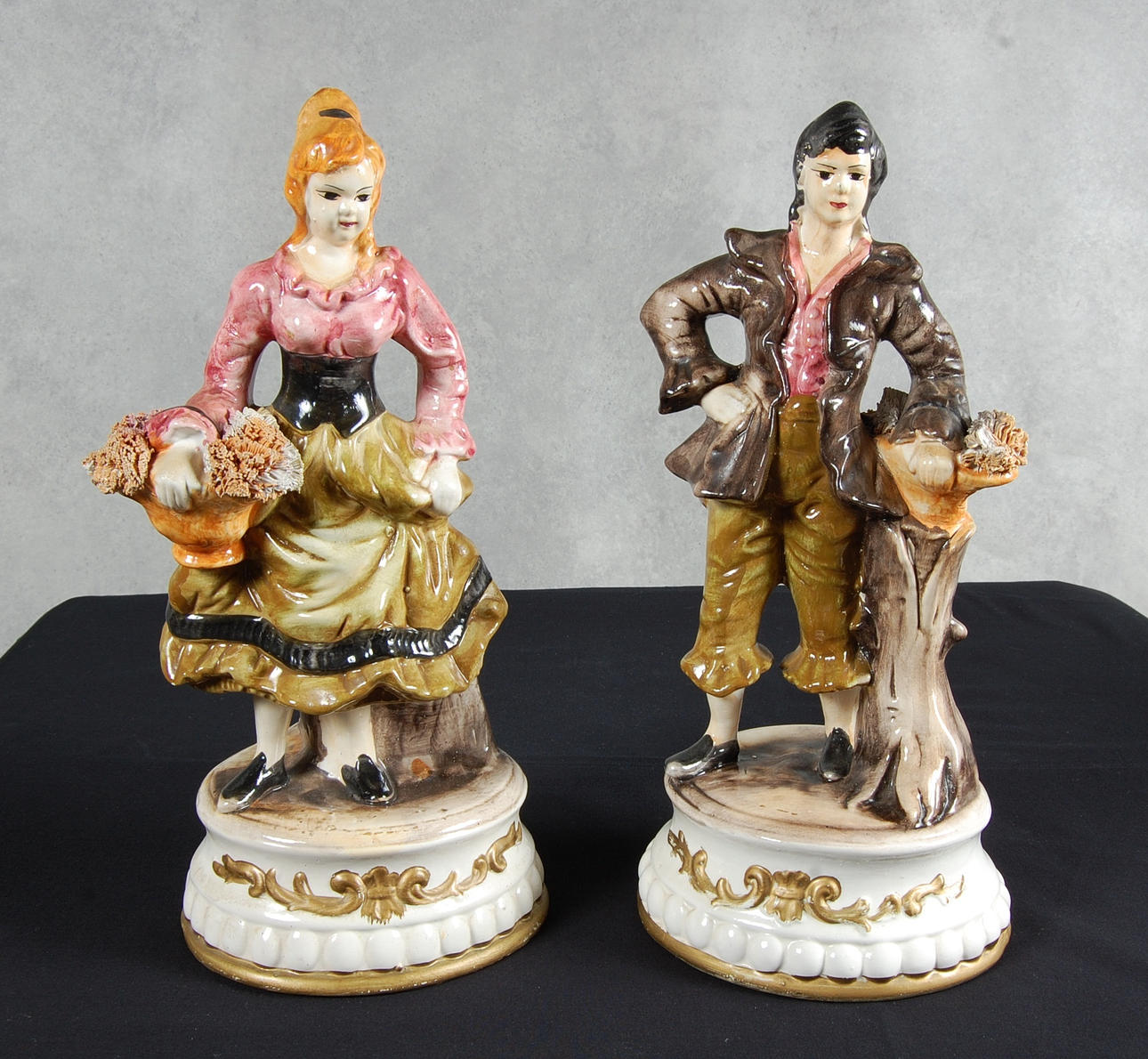 FIGURINER, 1 par, 1900-tal.