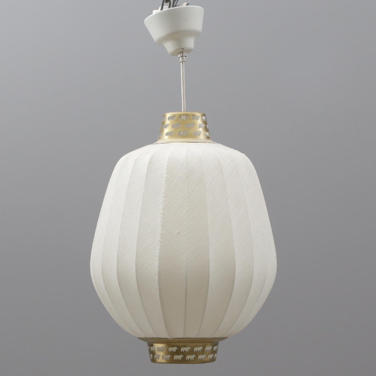 KATTOVALAISIN, metalli/tekstiili.