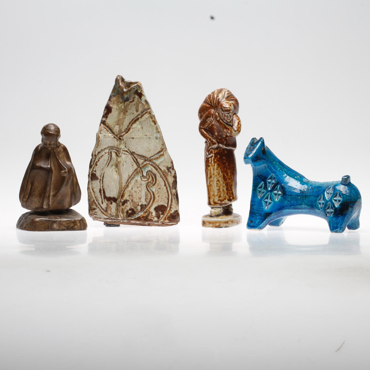 KERAMIK, 4 delar, bland annat Bitossi.