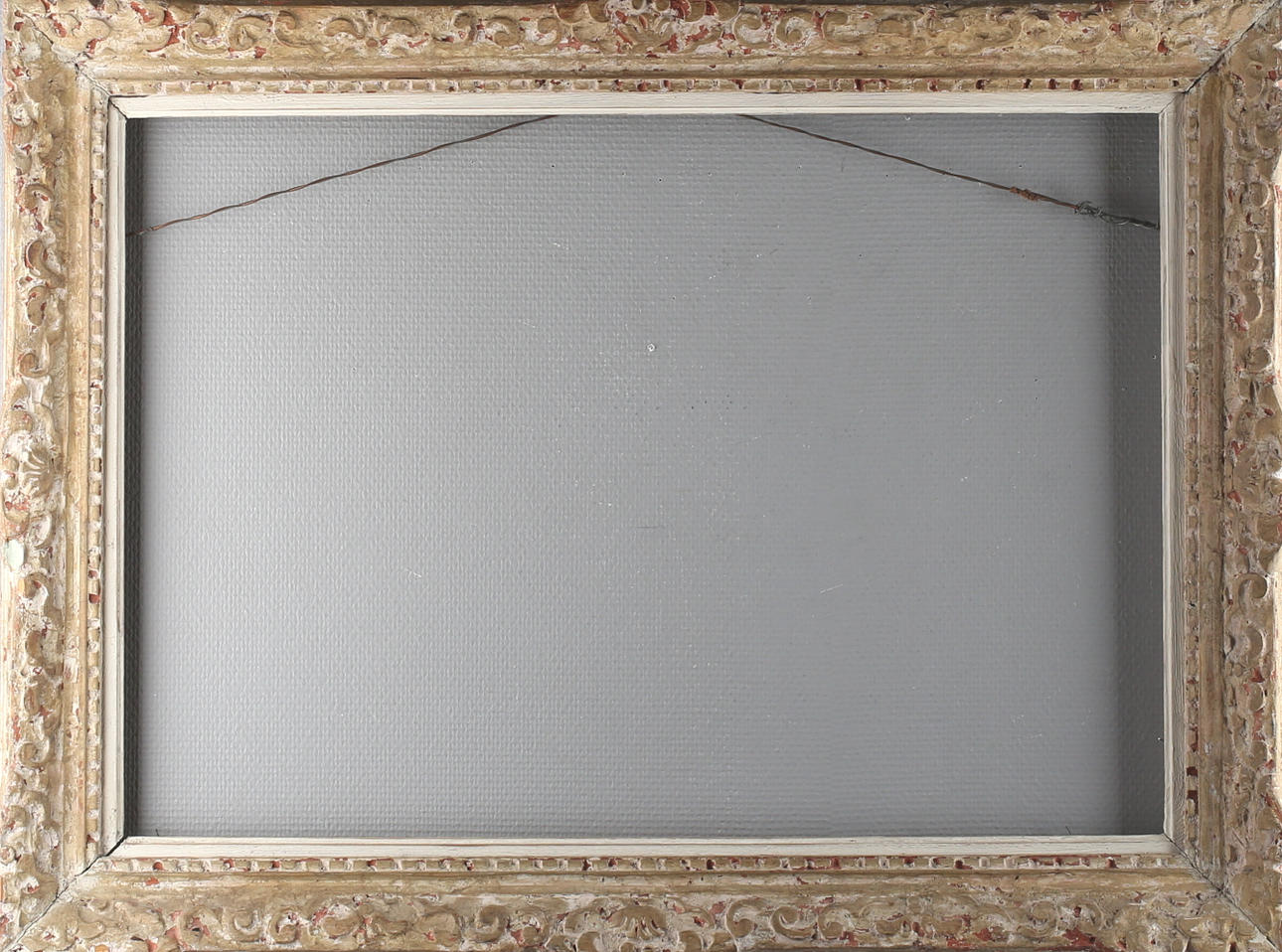 RAM, trä, skuren dekor, 1900-talets senare del.