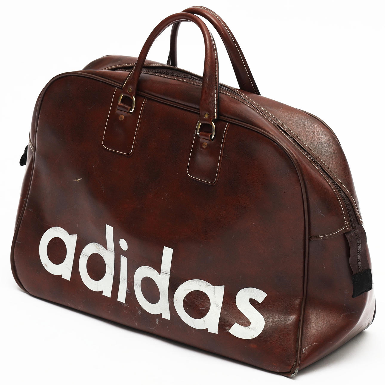 ヴィンテージ adidas アディダス 1970-80’s バッグ 🚨🔥Vintage 70s 80s Retro Adidas Blue Duffle Gym Bag RARE! EUC Zip