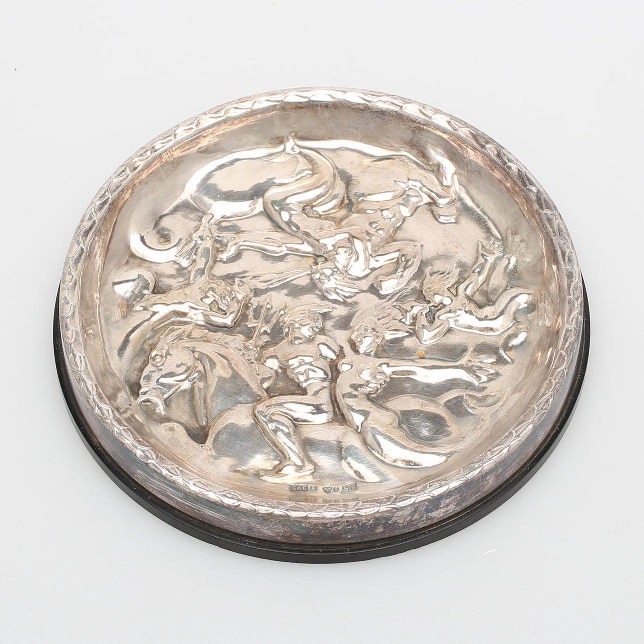 FAT, silver och bakelit, GAB, 1968, totalvikt 112,90 gram.