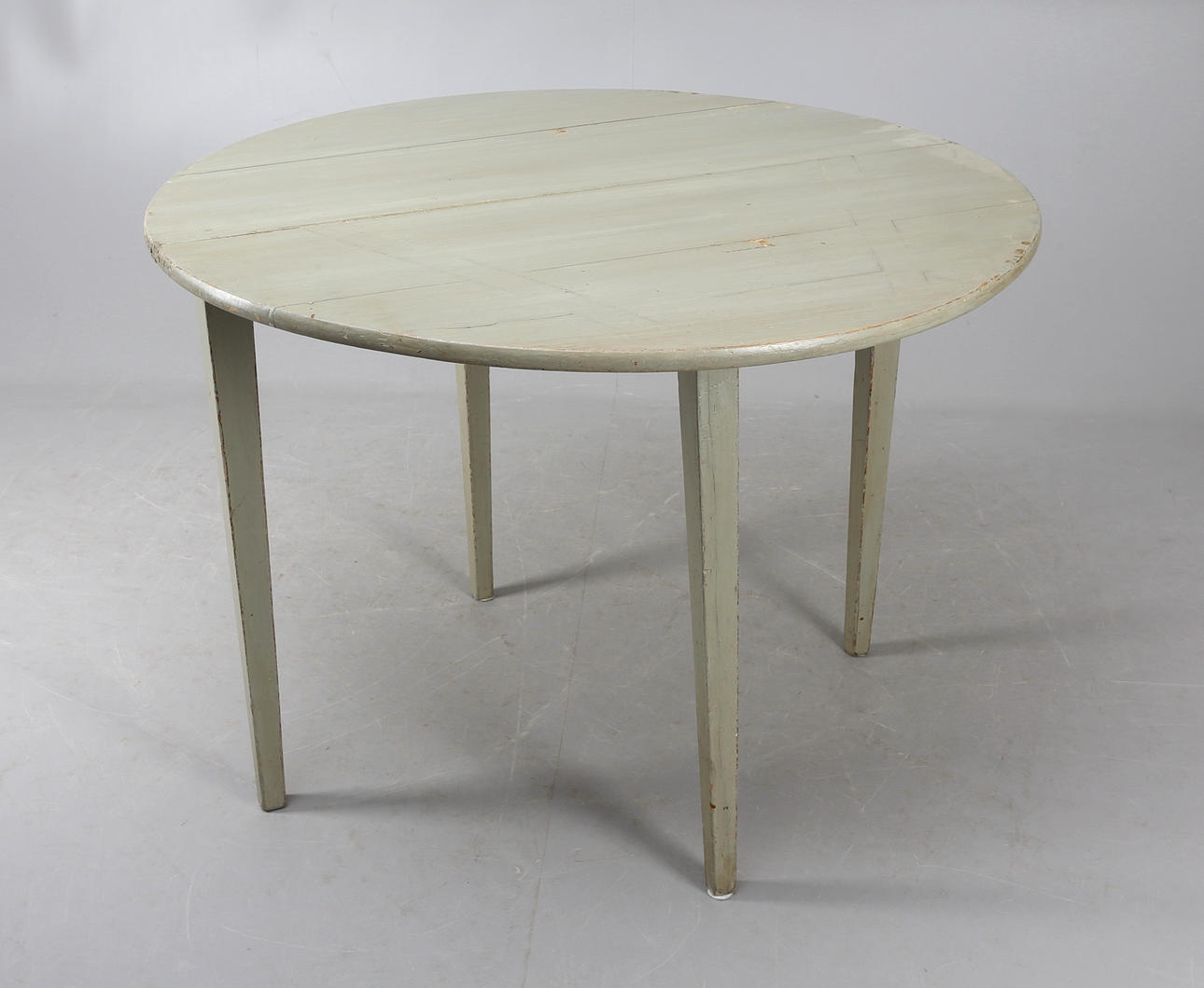 HALVMÅNEBORD, gustavianskt, 17/1800-tal.