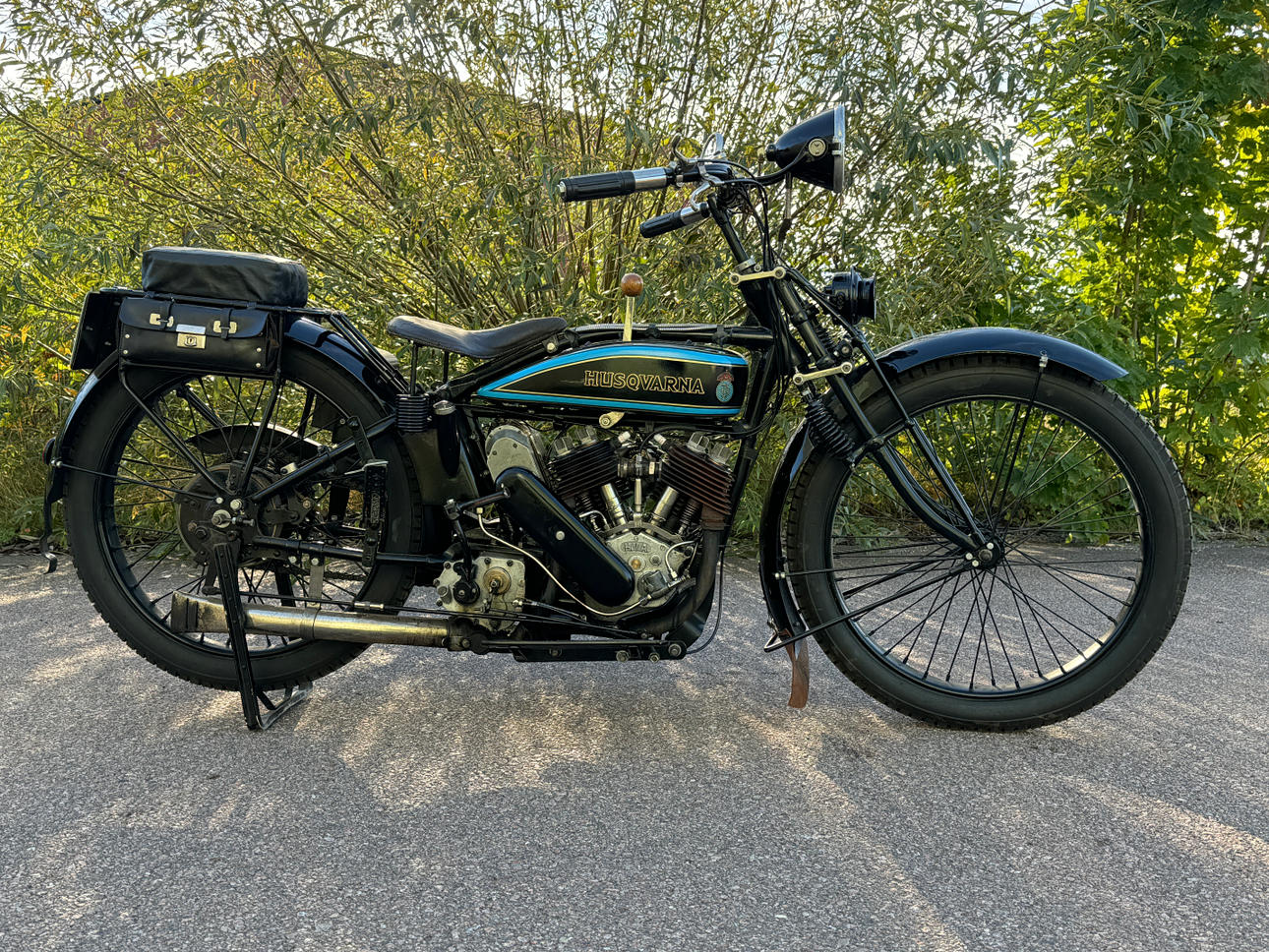 HUSQVARNA, modell 180B, 550cc, 1927.