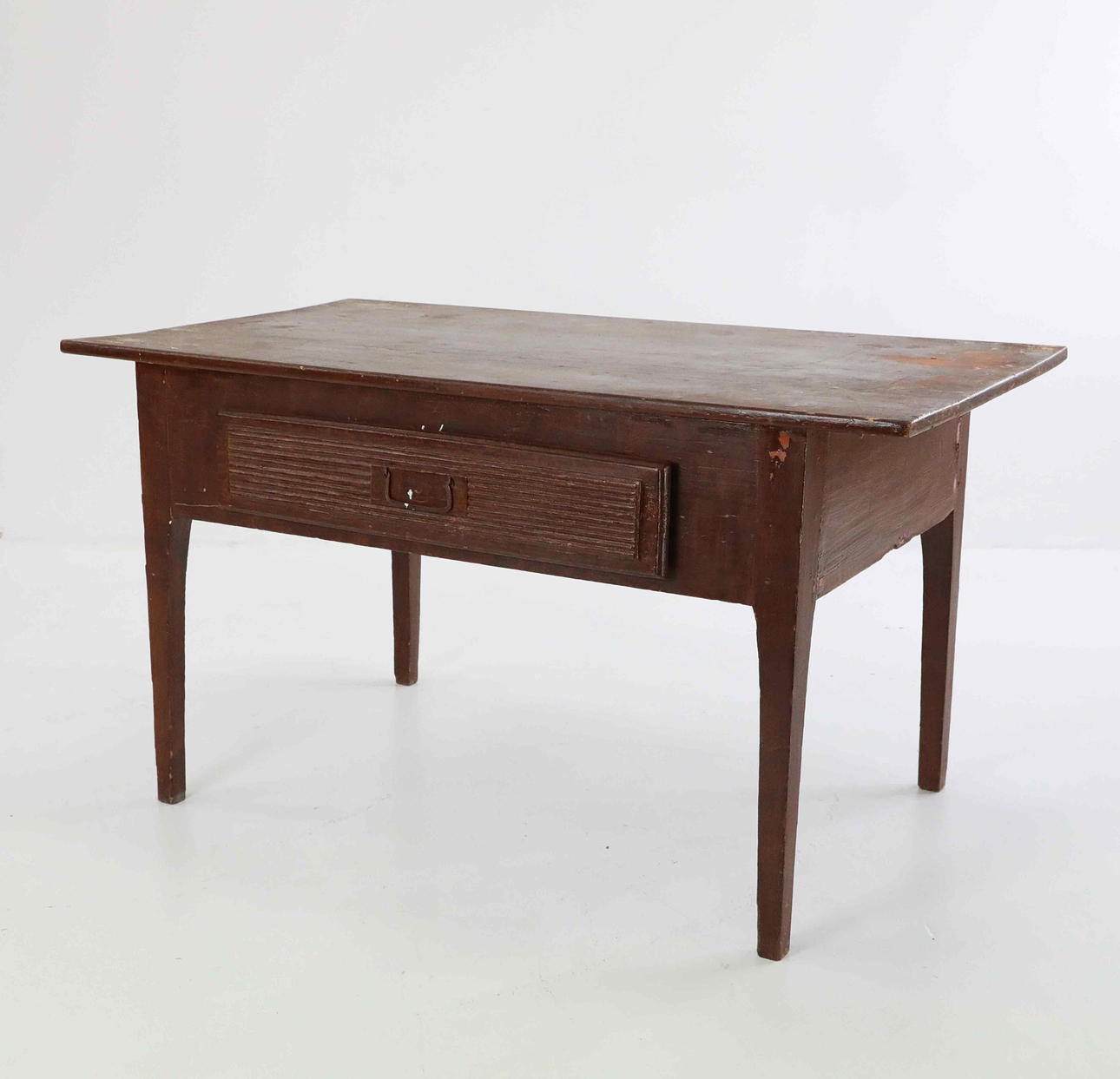 Ein gewöhnlicher Huttisch, Alfta, Hälsingland, 19. Jahrhundert.