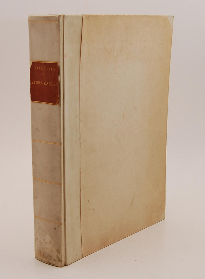 BERG, BENGT. Stora Karlsö.