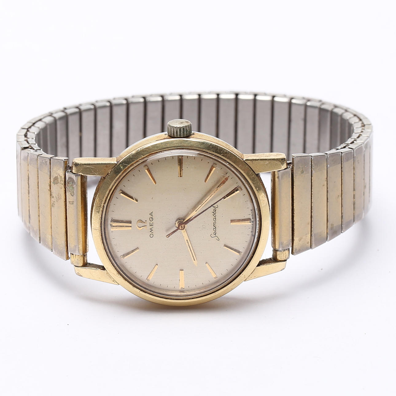 A men's wristwatch, Omega, Seamaster.