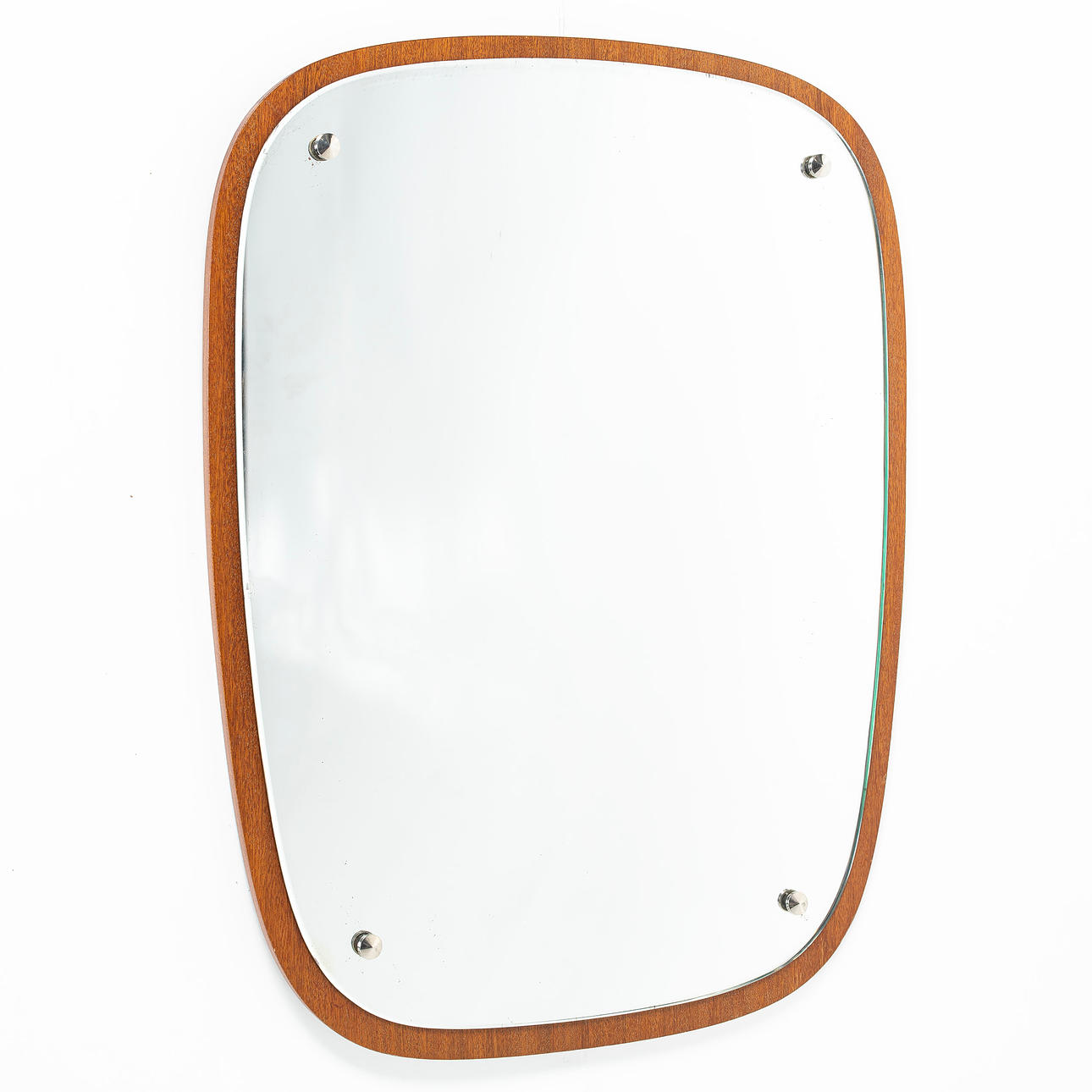 SPEGEL, teak, 1950/60-tal.