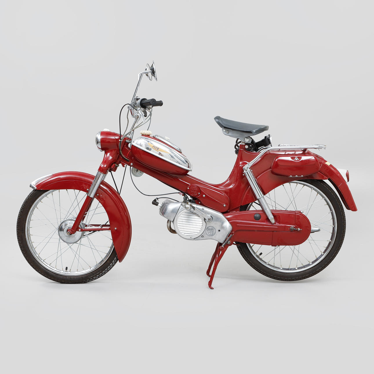 A moped, Puch, VS 50 D, 1950s/60s.