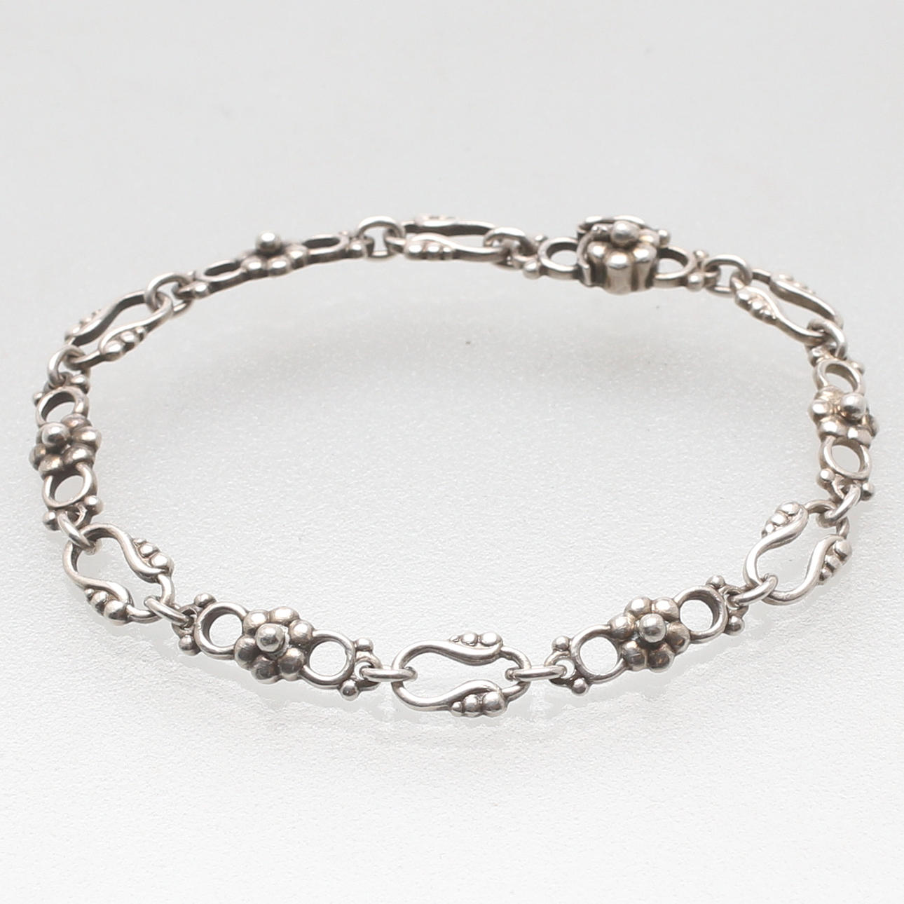 ARMBAND, sterlingsilver, Georg Jensen, 1900-tal, vikt 9,02 gram.