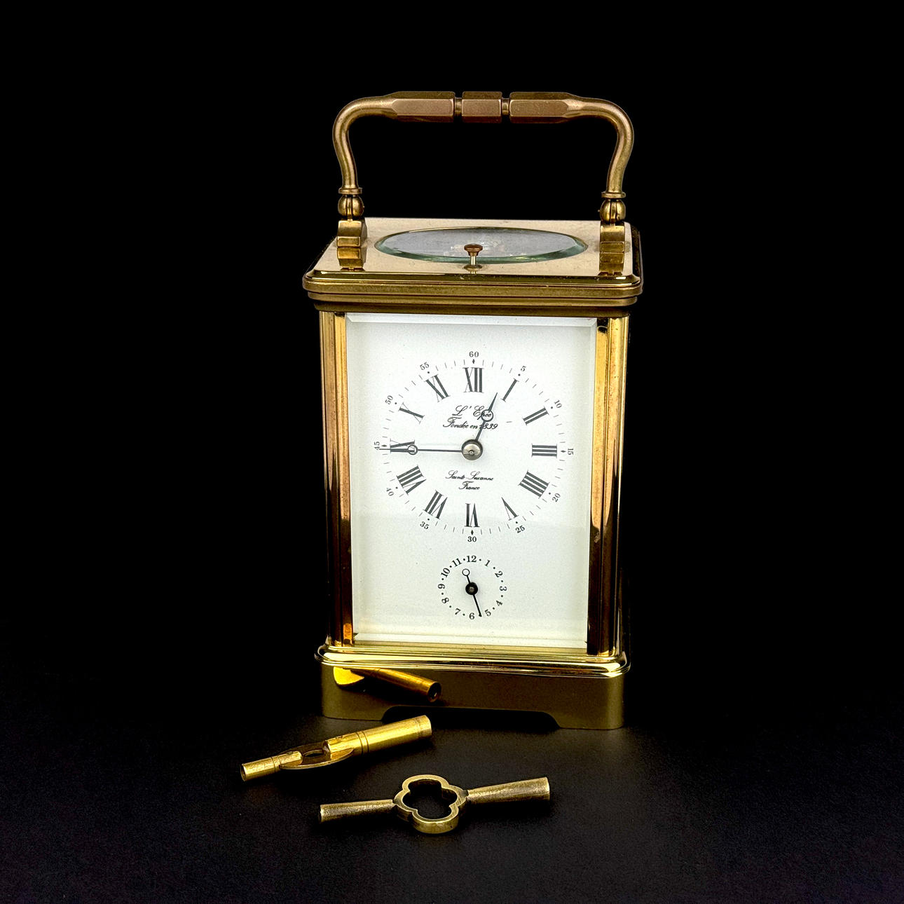 FRANZÖSISCHE L' EPEE REPEATER-WAGENUHR.