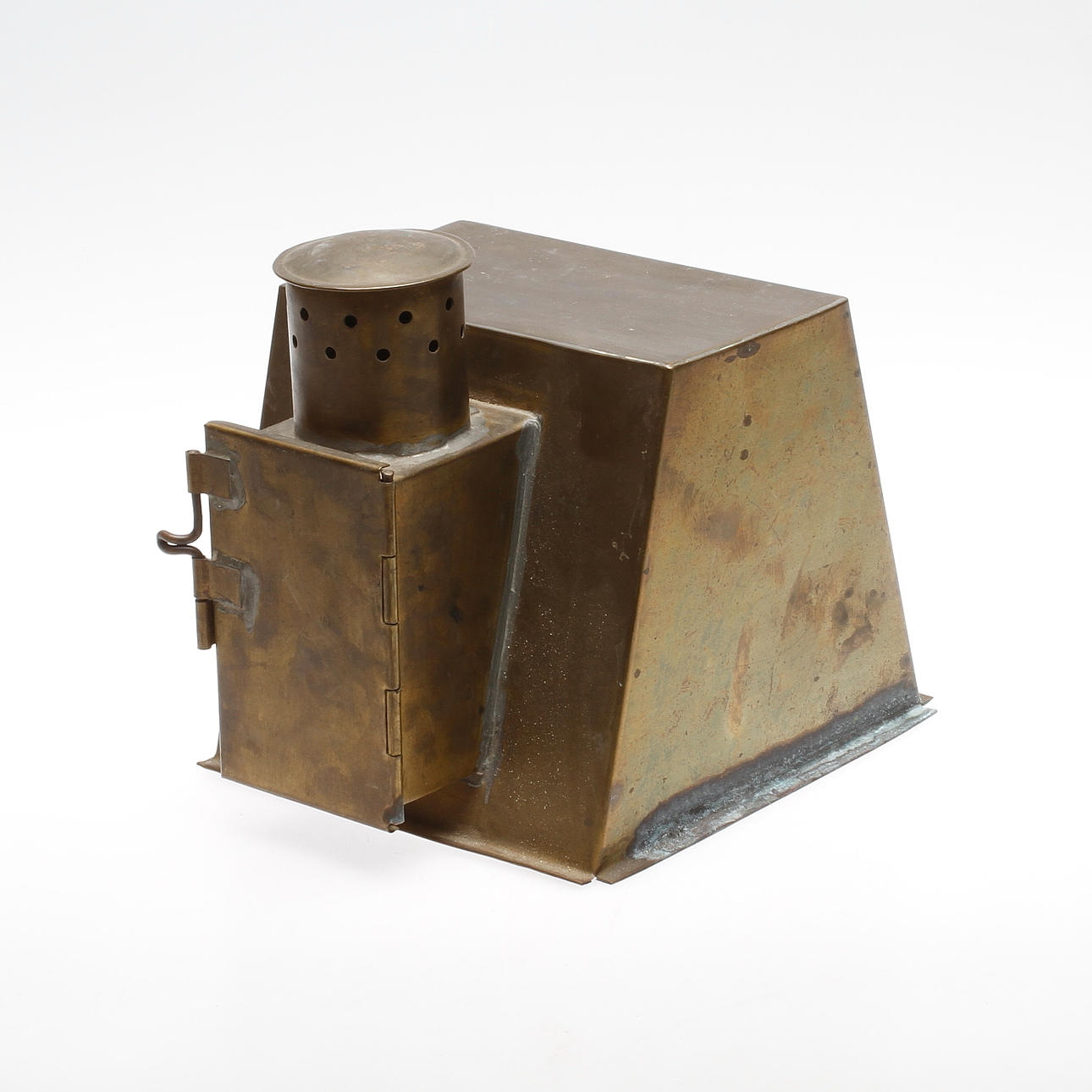 SKEPPSLAMPA, mässing, 1900-tal.