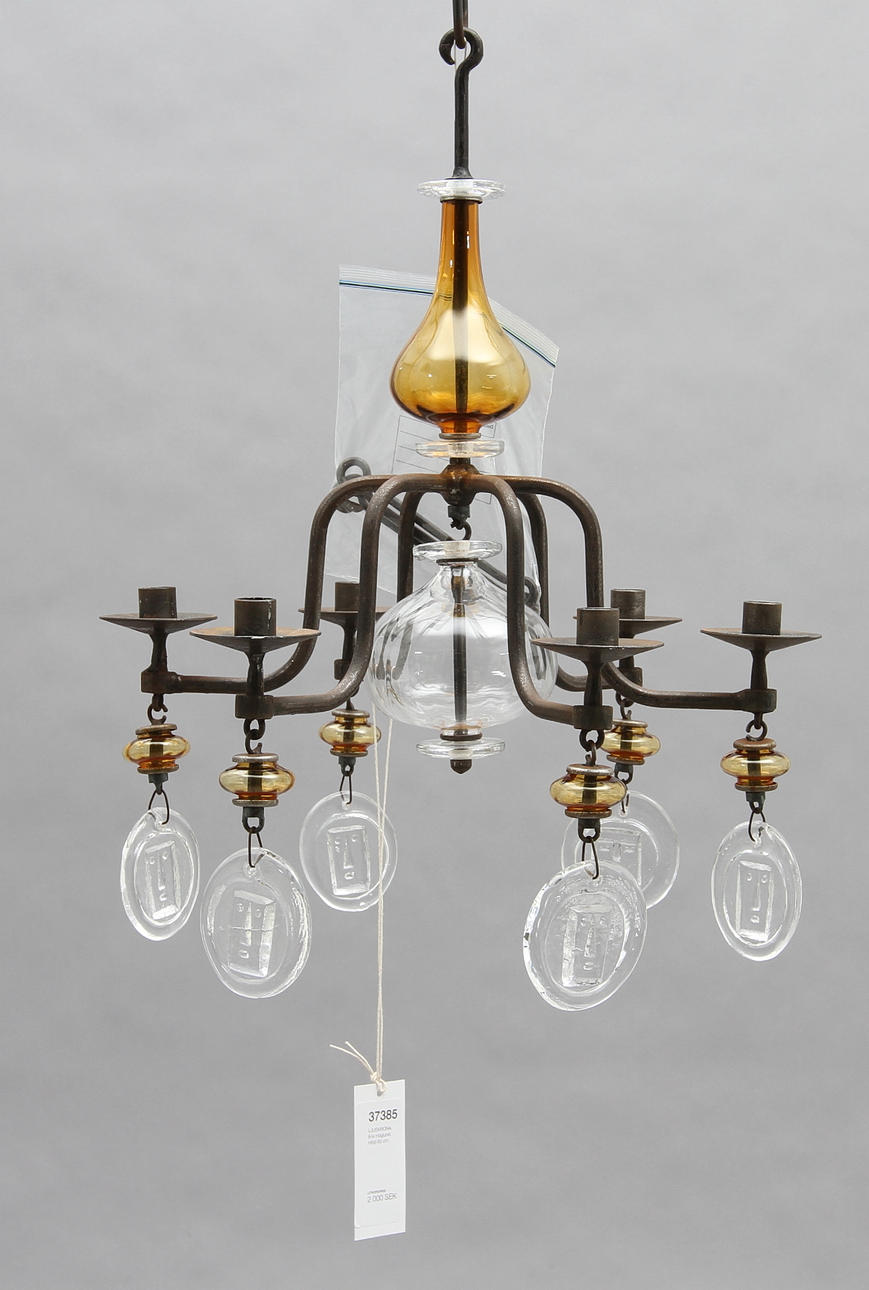 LJUSKRONA, Erik Höglund. Höjd 65 cm.