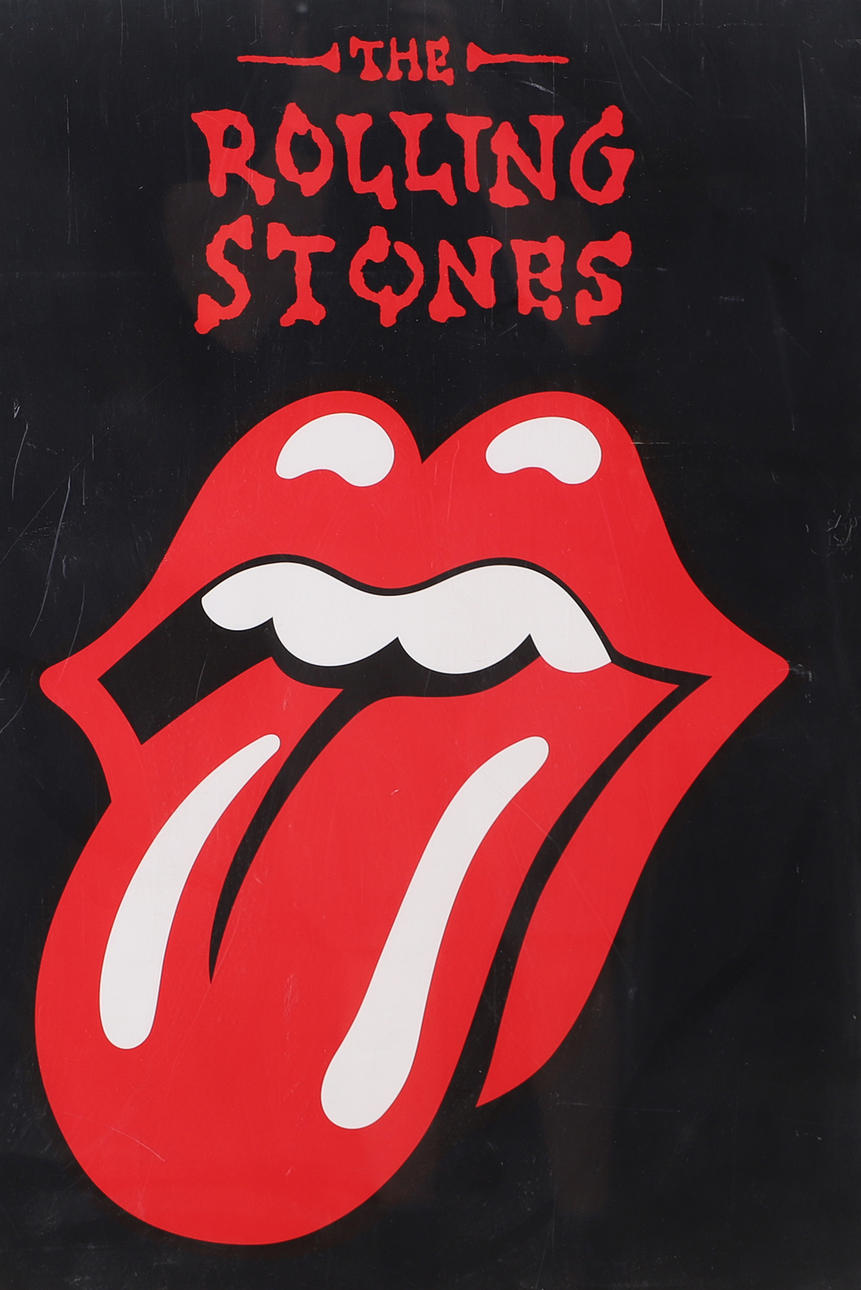 PLAKAT OG BILLET, Rolling Stones.