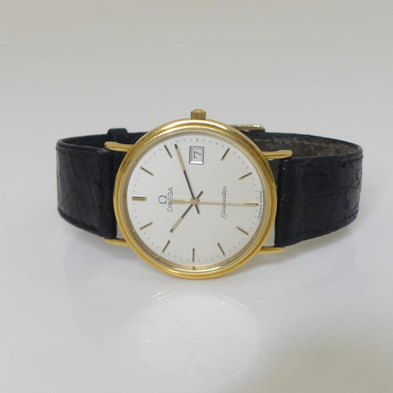 WRISTWATCH, Omega Seamaster, 18K gold.