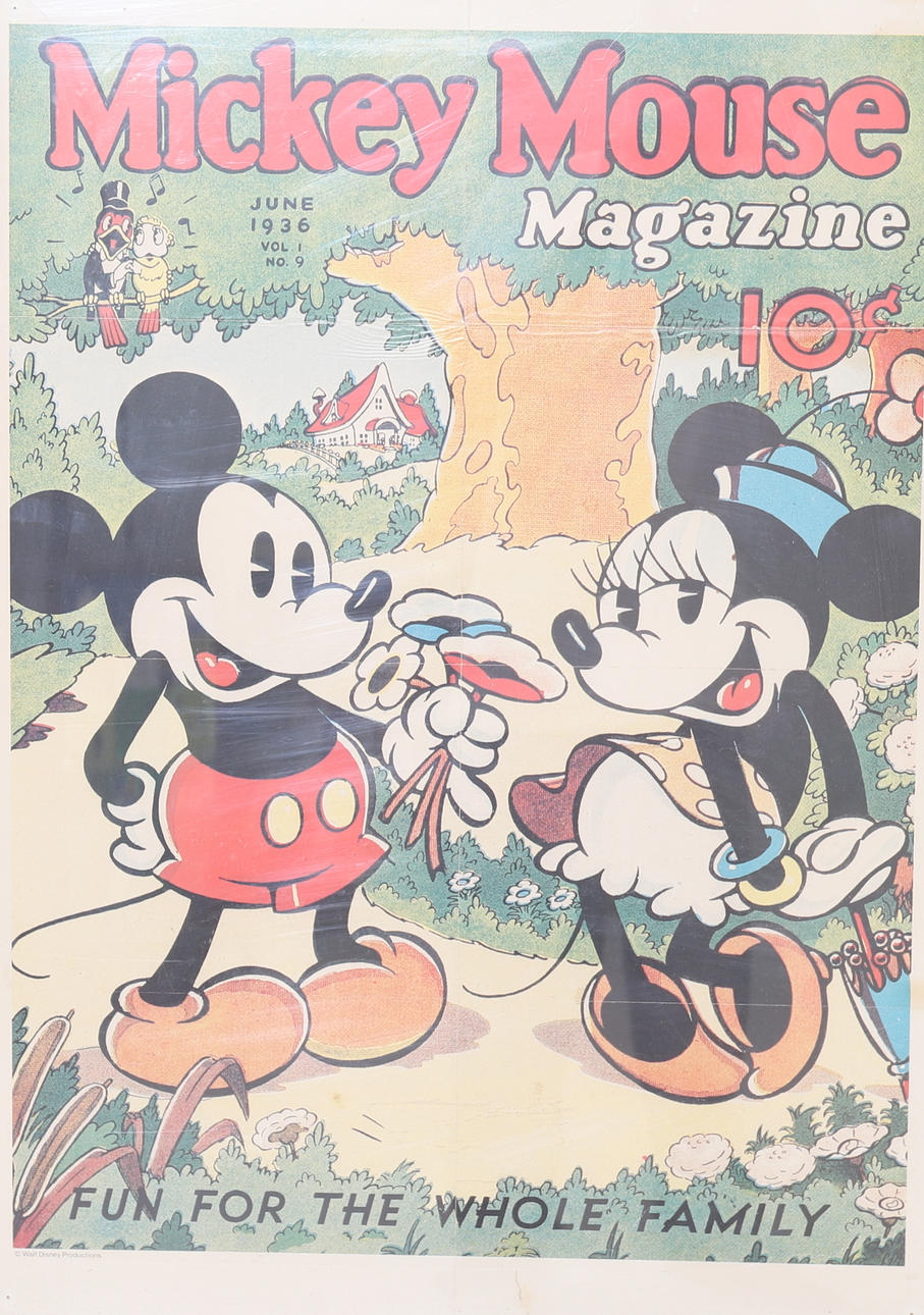 IMPRESIÓN, Revista Mickey Mouse, 1936.