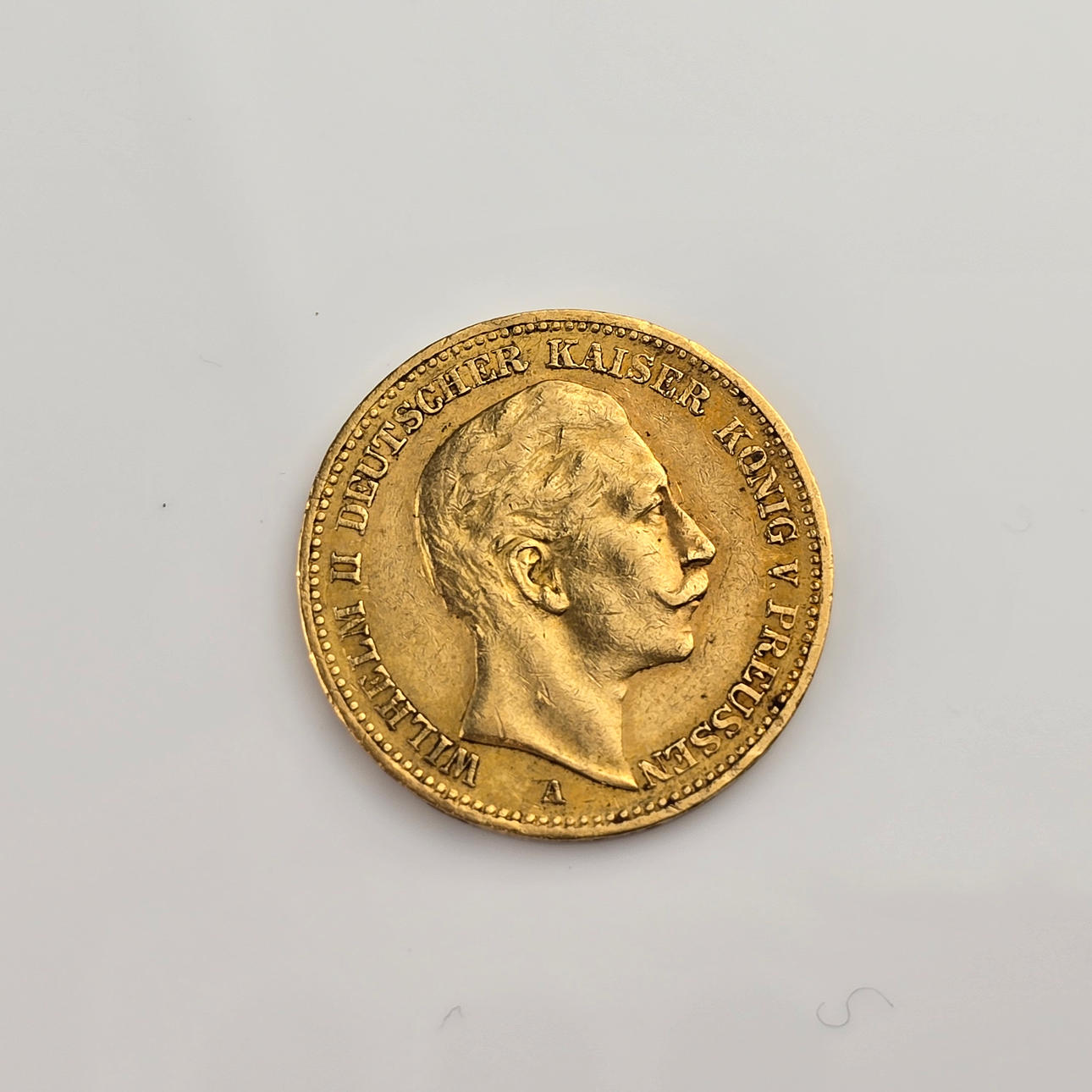 GULDMYNT 20 Mark 1895 - Tyska kejsardömet.