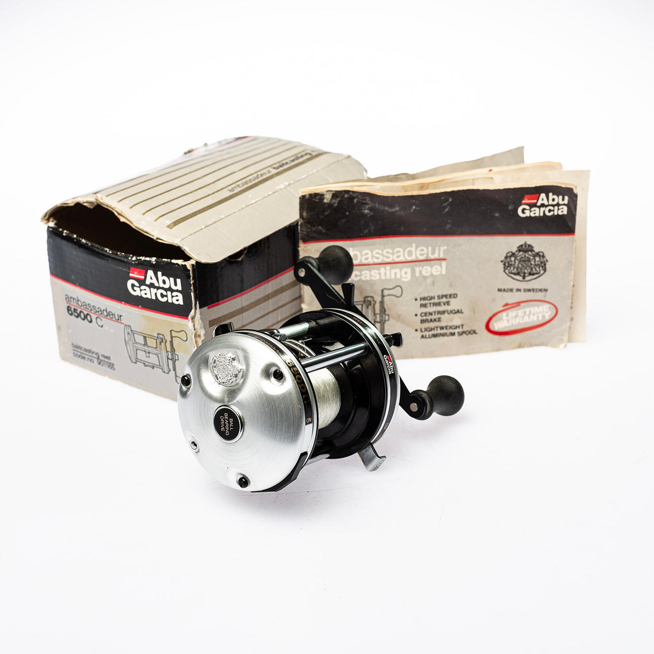 FISKERULLE, Abu Ambassadeur 6500C.