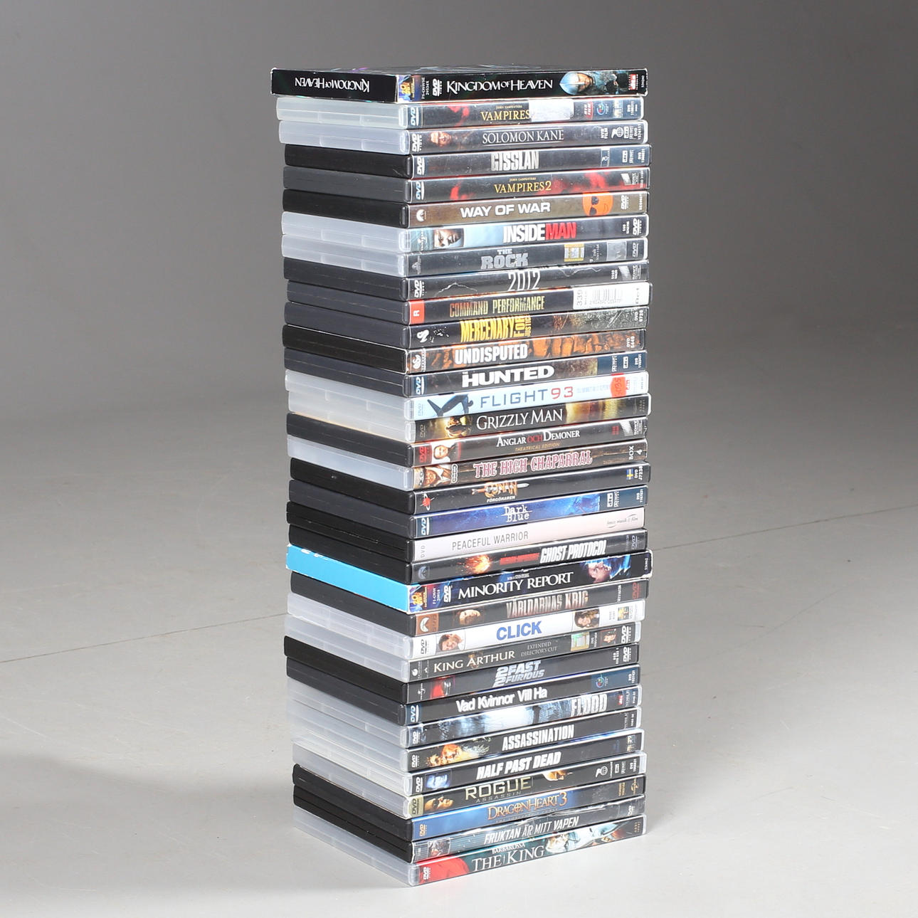 DVD-FILMER, 44 st, Action/Thriller/Romantic,1990/2000-talet.
