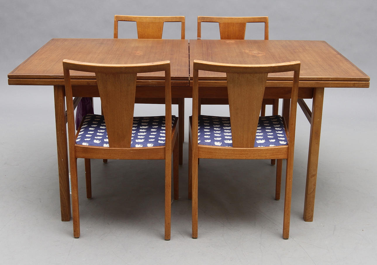 MATGRUPP, 5 delar, Skaraborgs Möbelindustri, Tibro.