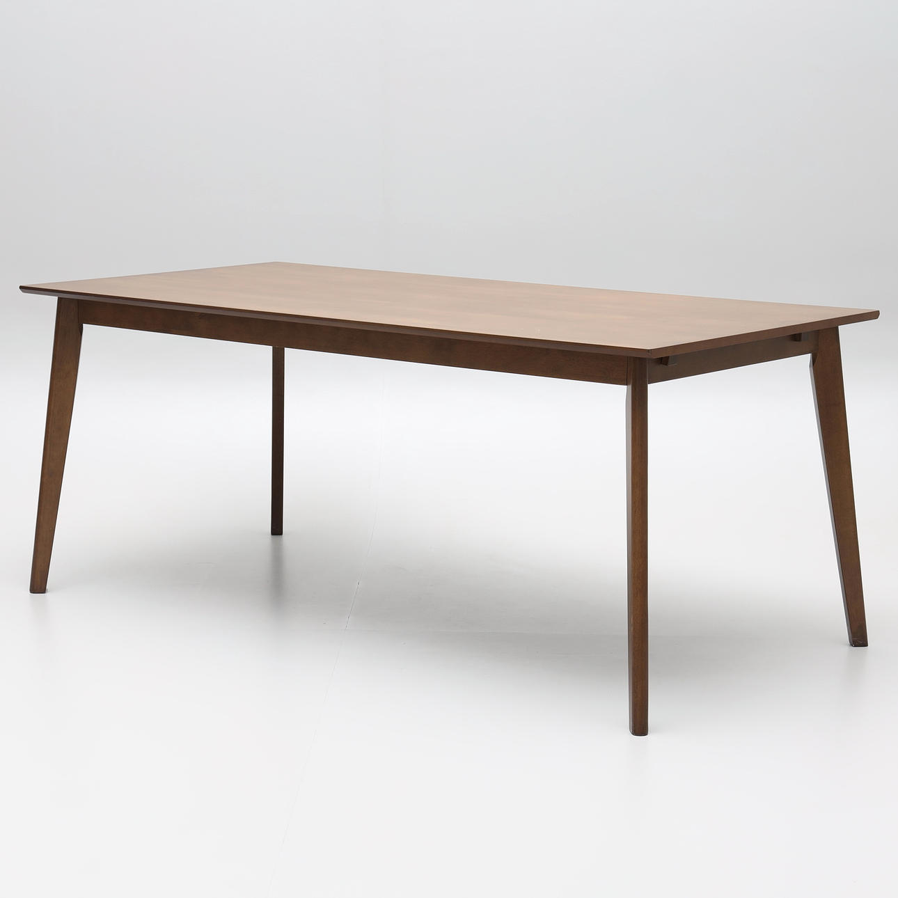 MATBORD, mörkbetsad ek, samtida.