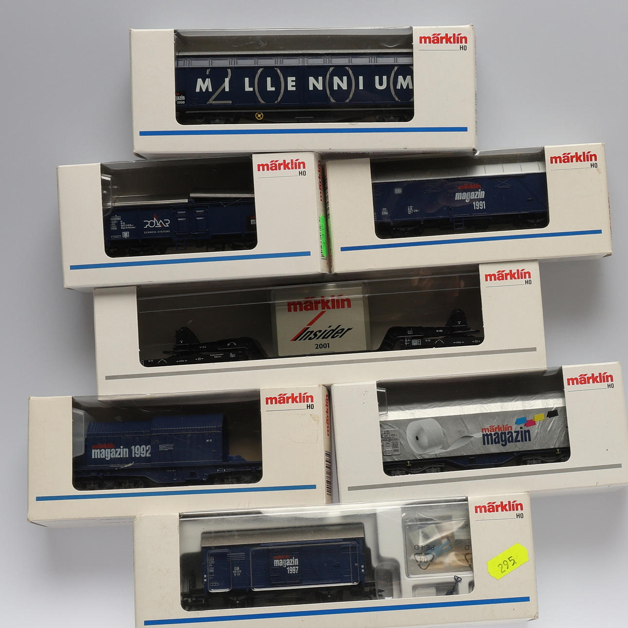 MÄRKLIN. Specialvagnar, 7 st.