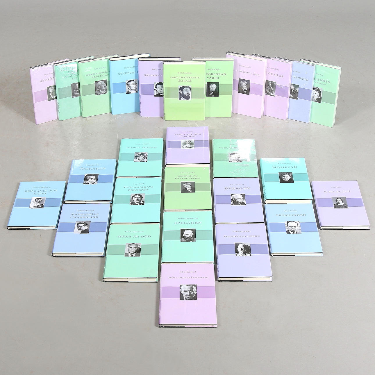 BÖCKER, 27 st, "Klassiska böcker", utgiven av Expressen/Bonniers 2007.