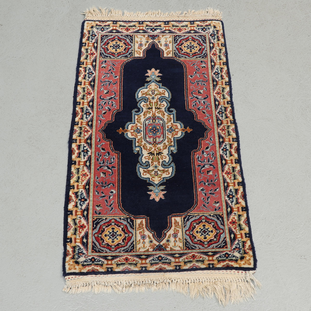 CARPET, hand-knotted, oriental, approx. 122x64 cm.