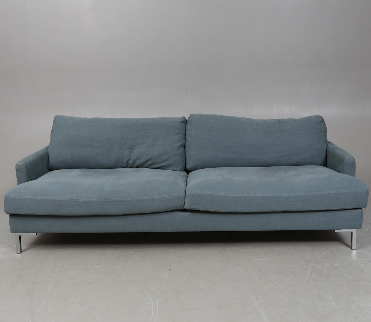 Sofá LAYED, «Devon», de aproximadamente 220 cm de longitud, contemporáneo.