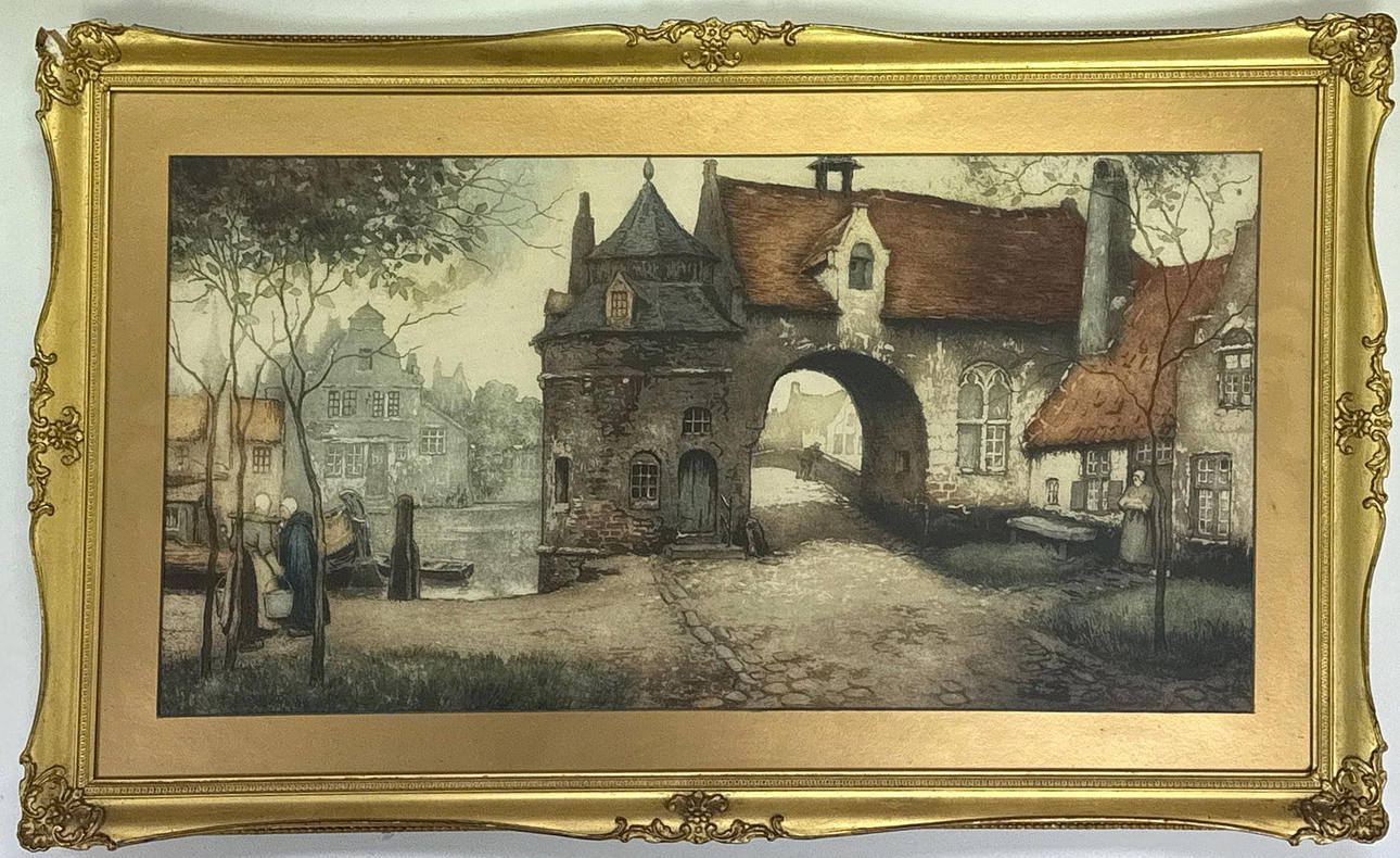 BELGISK LITOGRAFI C.1920.