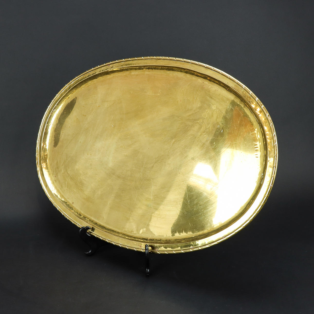 BRASS TRAY, Sten Johansson Arvika.