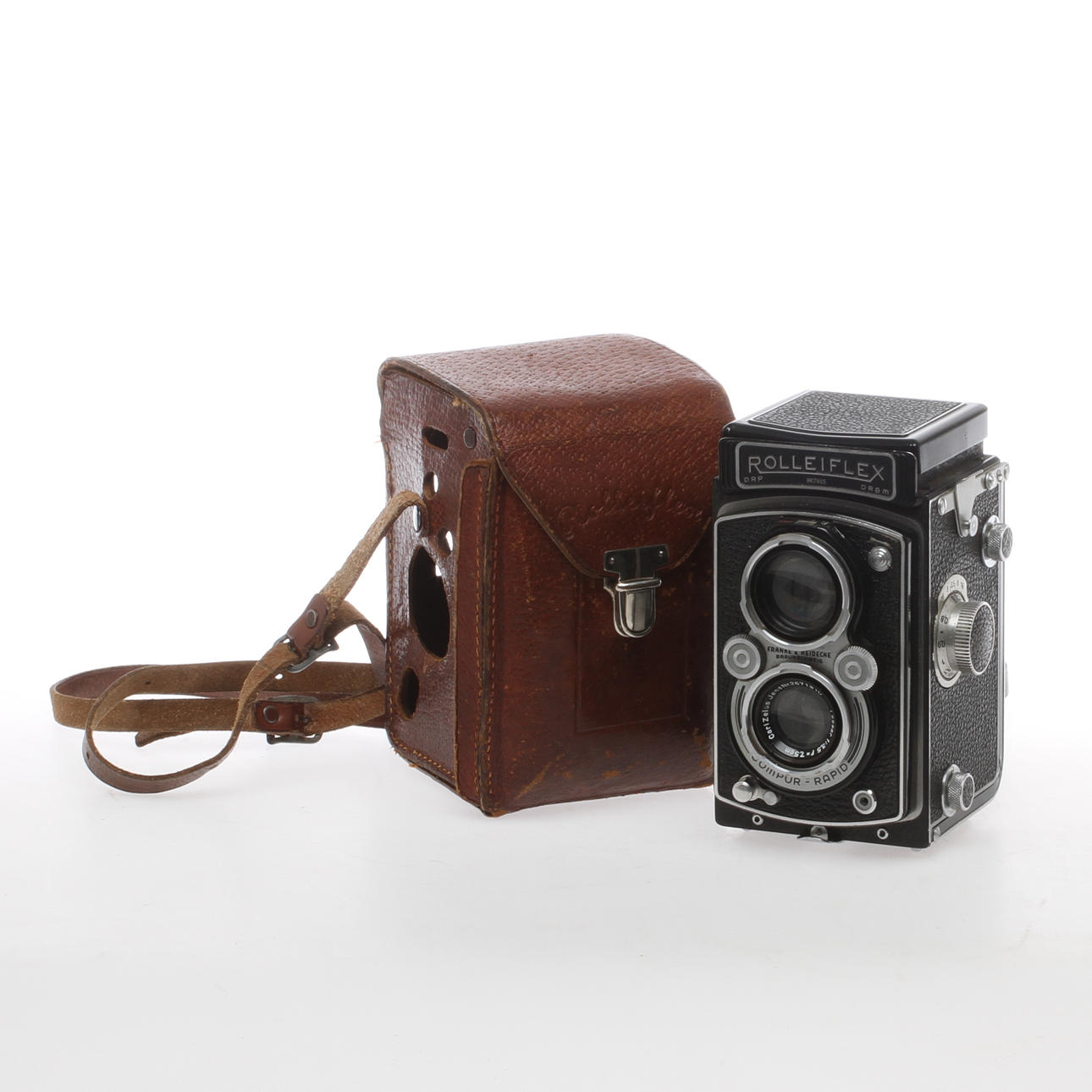 KAMERA, Rolleiflex, Compur-Rapid, Franke & Heidecke, Braunschweig.