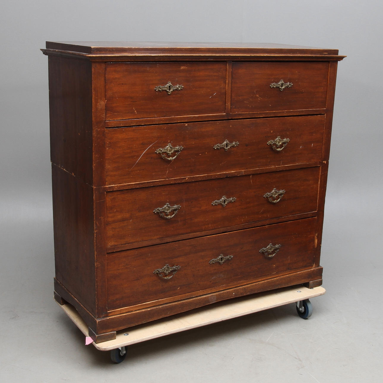 BYRÅ, tvådelad, 1800-tal.