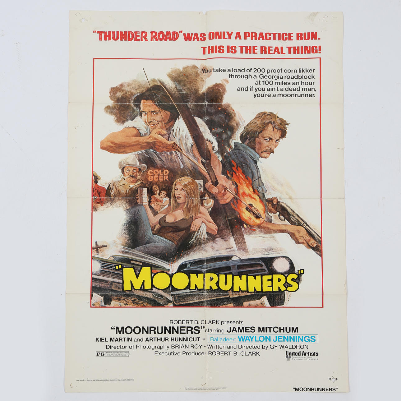 MOONRUNNERS (1975). FILM POSTER.