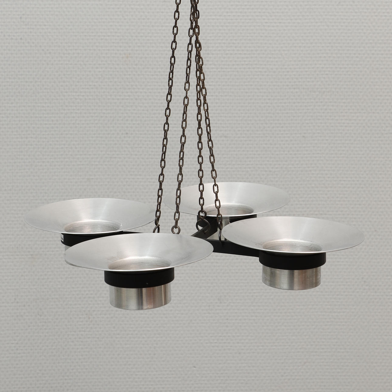 CARL THORE. chandelier, metal.