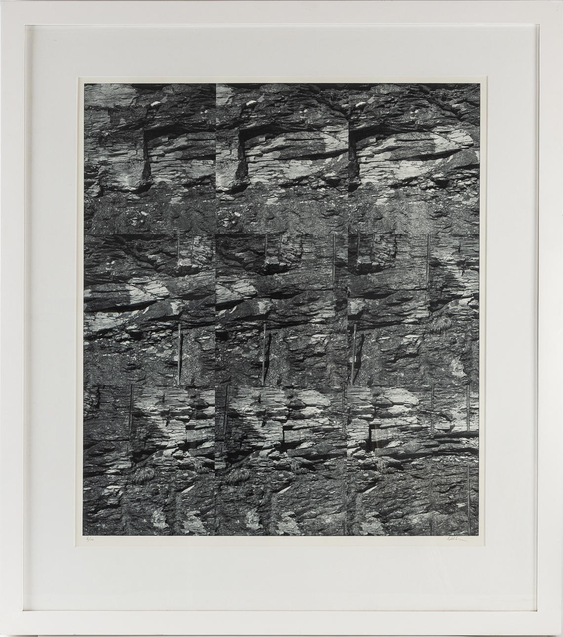 PATRICK HUSE (NORGE, FÖDD 1948). Composition, etching.